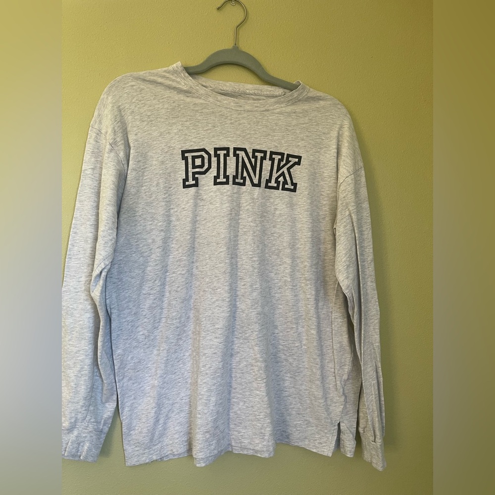 PINK Victoria's Secret Heather Gray Tee